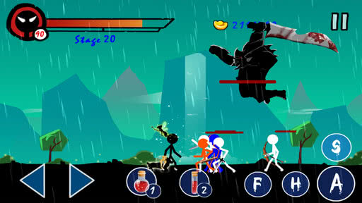 Stickman Ghost Warrior(`)1.0.2׿؈D3