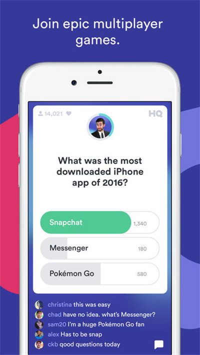 hq trivia1.0؈D0