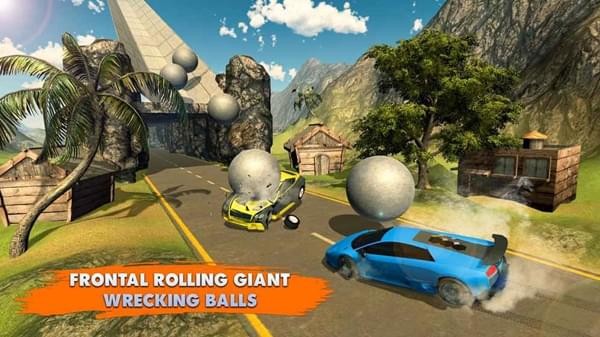 Chained Cars Rolling Ball Crash(L(dng)ײChained Cars Rol)1.0.2؈D1