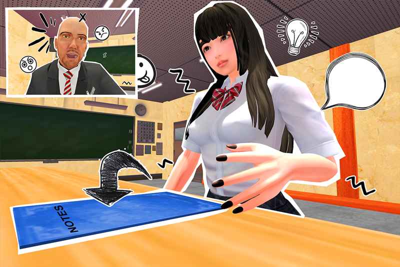 High School Virtual Girl Simulator(̓MŮģM)1.1؈D1