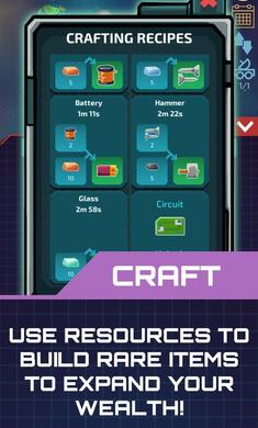 Idle Planet Miner(放置星球矿工免费内购版)截图1