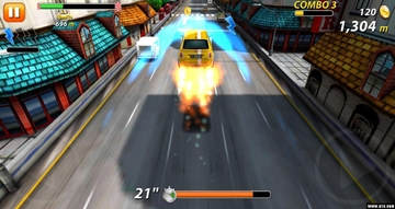 On The Run(在奔跑3D赛车)截图0