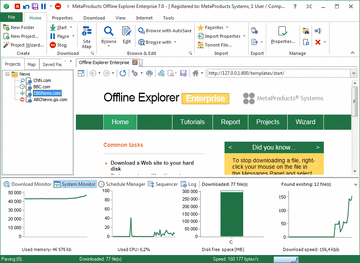 Offline Explorer Enterprise(离线浏览器)截图0