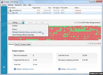 Auslogics Disk Defrag Pro(磁盘碎片整理和优化)截图0