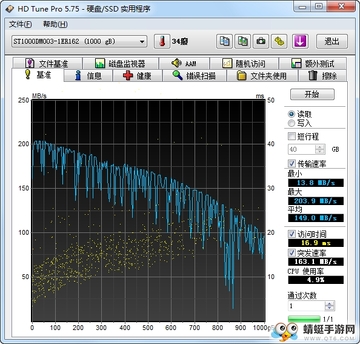 HD Tune Pro��Ӳ�̼�⹤�ߣ���ͼ0