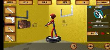 Spider Stickman hero: Gangster of Real crime city(蜘蛛侠整理帮派无限金币版)截图1