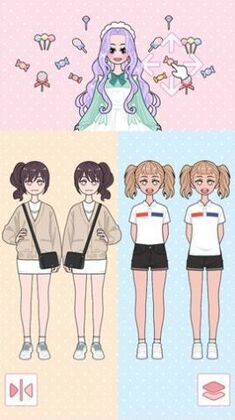 莉莉日记换装游戏破解版预览图