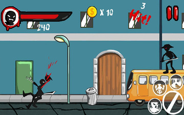 Revenge Of Stickman(火柴人复仇无限金币版)截图2