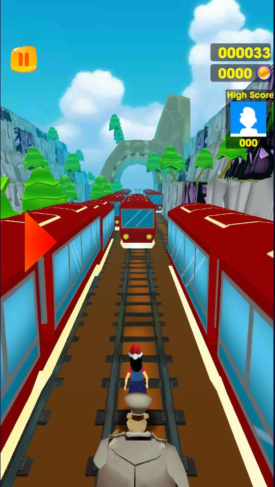 Subway Girl Runner Surf Game(地铁女孩亚军冲浪官方版)1.0安卓版截图1