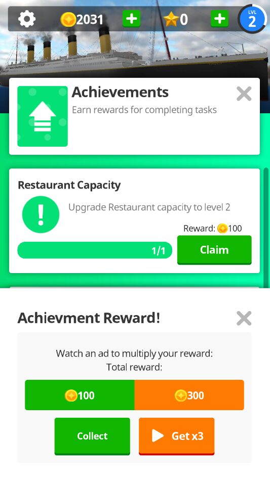 Idle Titanic(空闲泰坦尼克号大亨官方版)1.0.1安卓版截图0