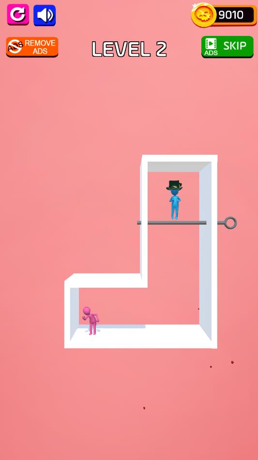 Rescue Boy Pull The Pin(救救男孩)无限金币破解版2.4最新版截图0