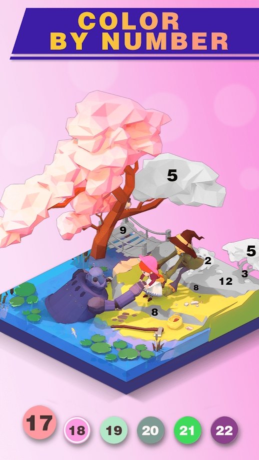 涂色世界3D艺术馆内购破解版1.0.26安卓版截图0