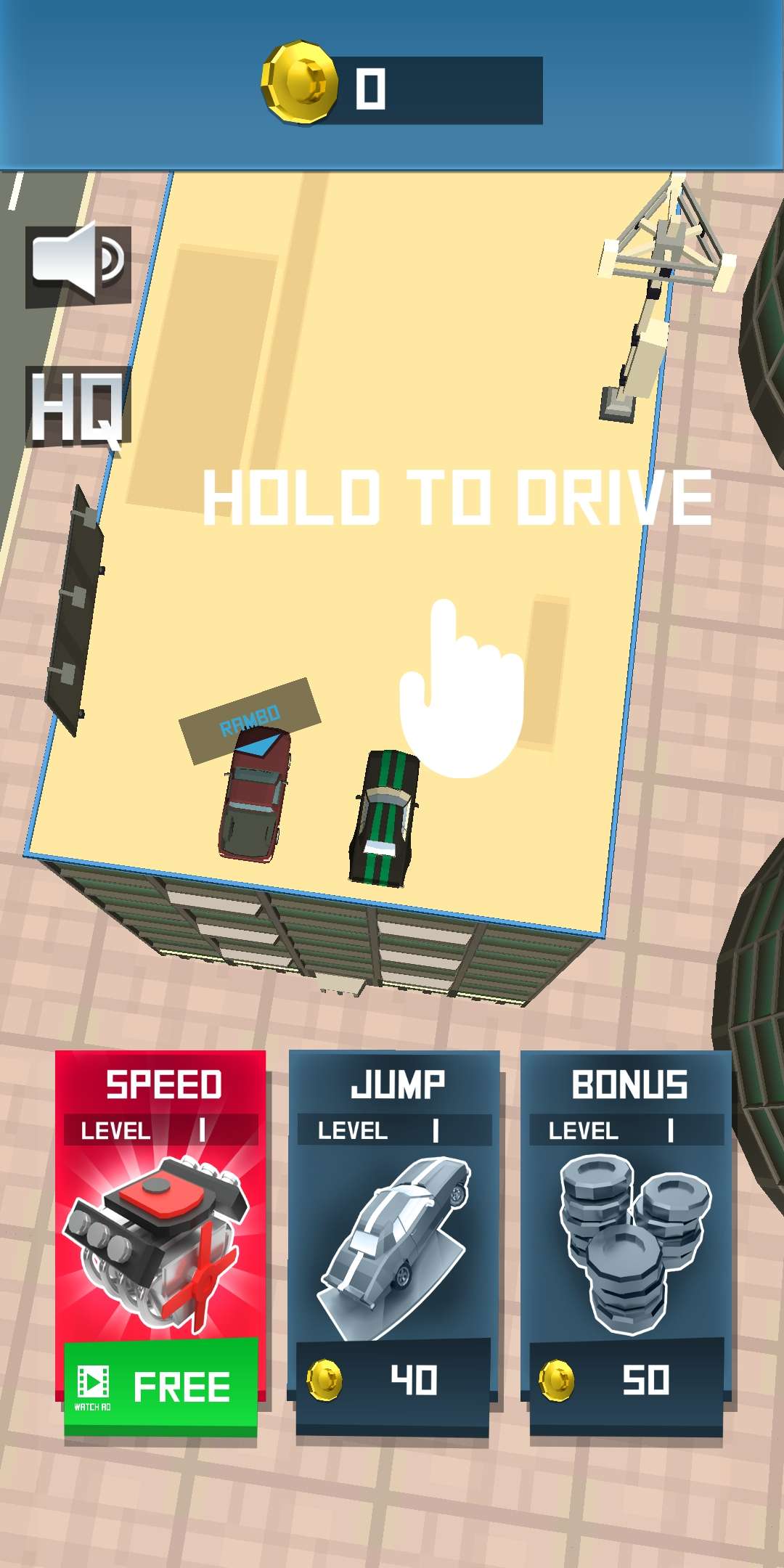 屋顶赛车无限金币破解版0.0.2最新版截图3