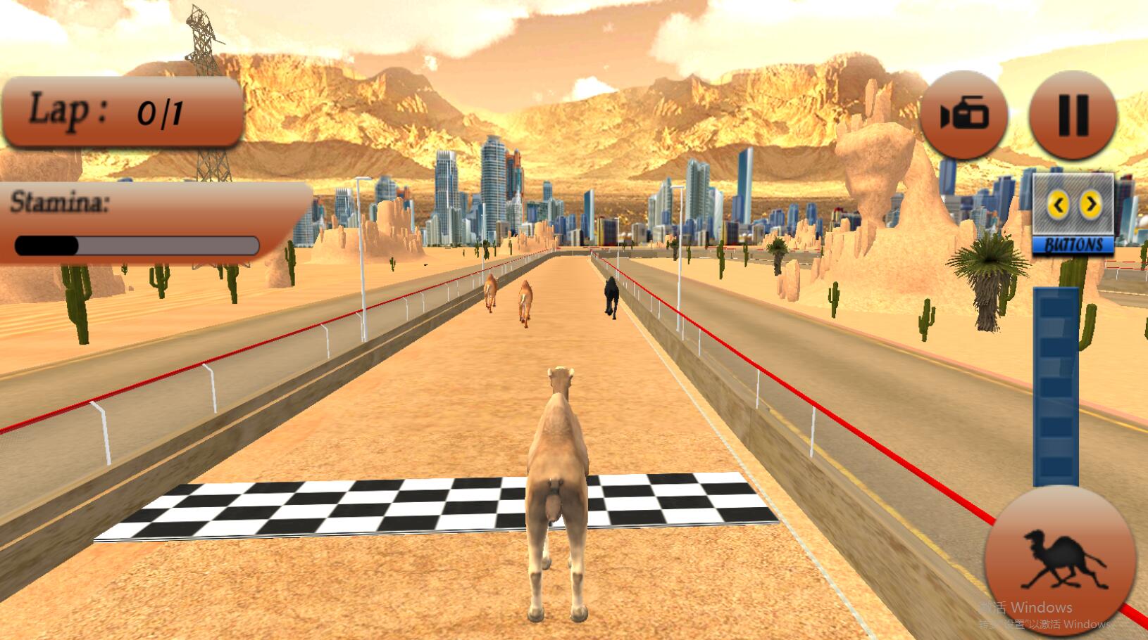 骆驼跑酷模拟器官方版1.5安卓版截图2