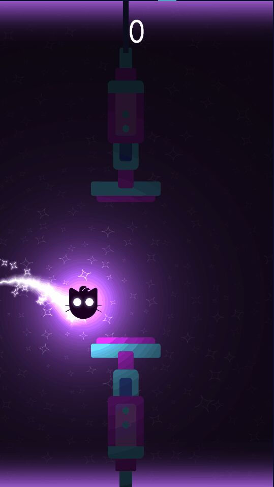 Flappy Black Cat(飞扬的黑猫官方版)1.0单机版截图2