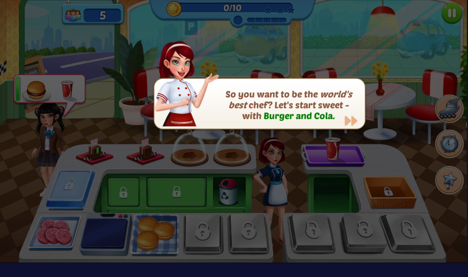 Cooking Hot :Cooking Happy 2021(烹饪热烹饪快乐2021免费版)1.4安卓版截图1