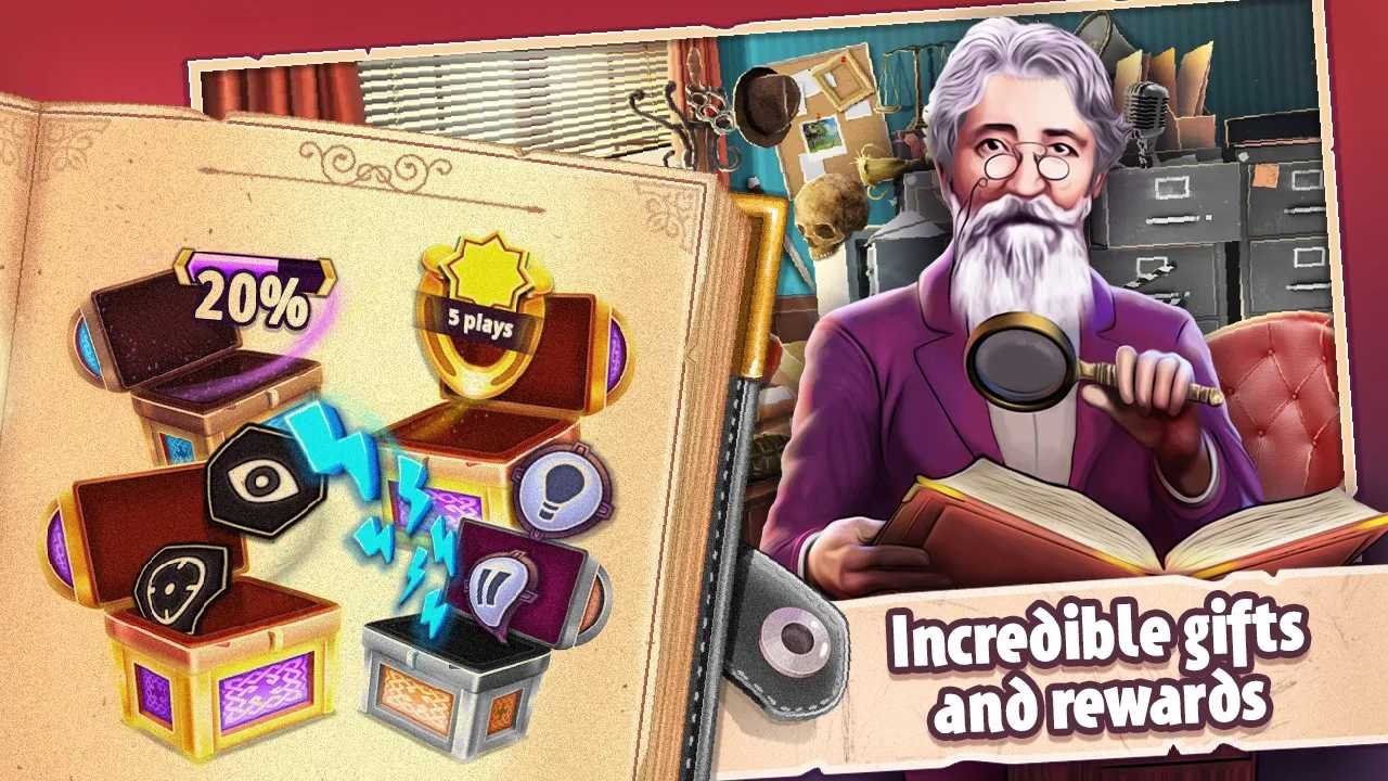 BooksOfWonders(隐藏对象的书籍无限金币破解版)1.0无限提示版截图1