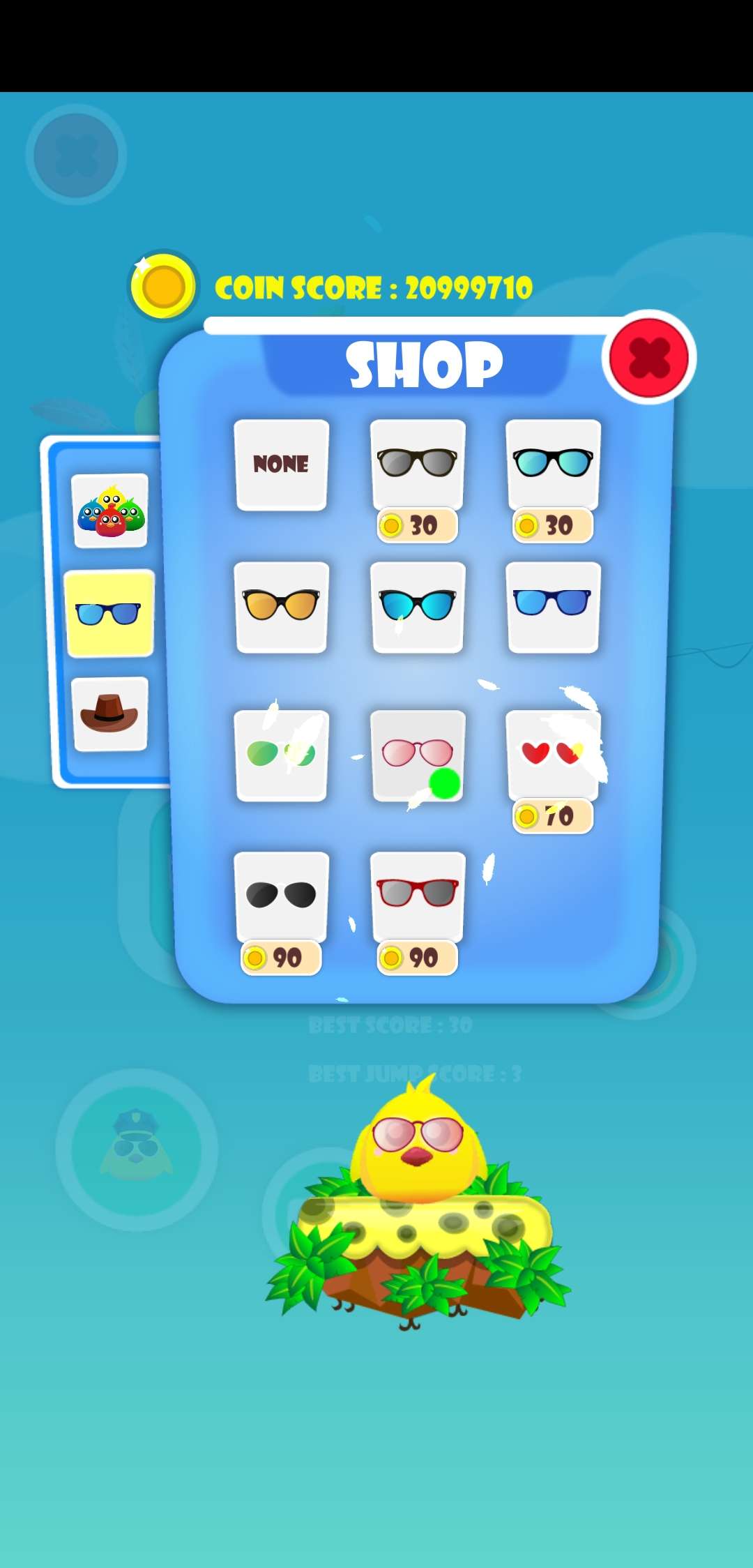 Cute Birds(可爱的小鸟无限金币破解版)5.0.1最新版截图1