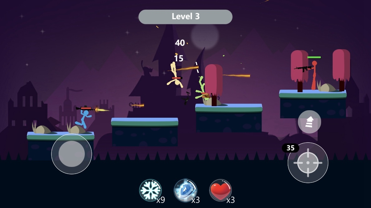 Stick Fight Warriors(˸սʿ޽Ұ)3.4׿ͼ0