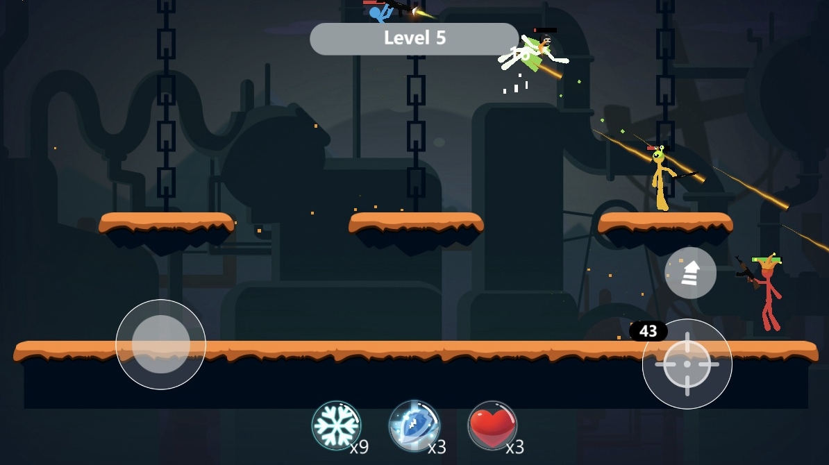 Stick Fight Warriors(˸սʿ޽Ұ)3.4׿ͼ1