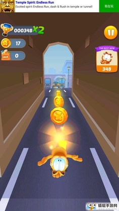 Garfield Rush(加菲猫跑酷破解版2022最新版)截图2