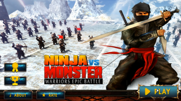 Ninja vs Monster - Warriors Epic Battle(߶Թʿʷʫ֮ս޻Ұ)ͼ1