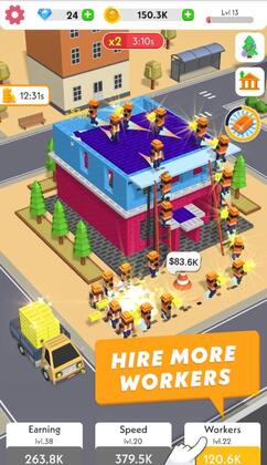 建筑大亨3D最新版(Idle Construction 3D)截图1