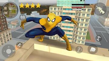 Spider Rope Hero(蜘蛛绳索英雄解锁全部英雄版)截图1