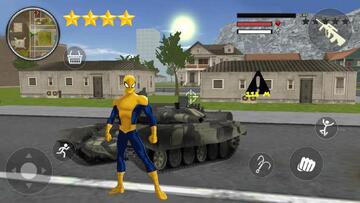 Spider Rope Hero(蜘蛛绳索英雄解锁全部英雄版)截图2