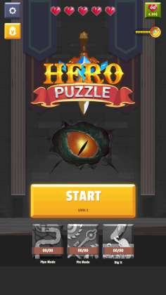 Hero Puzzle(英雄之路大量货币版)截图0