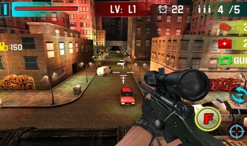 狙击手射击战争3D无限金币版截图0