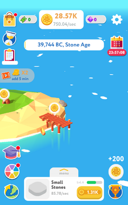 Idle Evolution(世界建造模拟器无限金币版)截图0