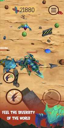 Spore Monsters 3D(进化生存大乱斗无限DNA版)截图0