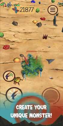 Spore Monsters 3D(进化生存大乱斗无限DNA版)截图2