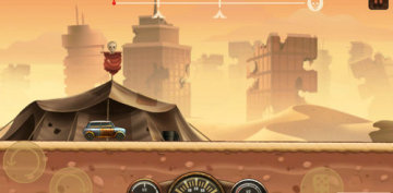 山地僵尸赛车官方版(Zombie Hill Racing)截图1