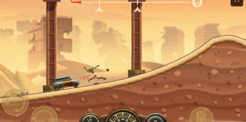 山地僵尸赛车官方版(Zombie Hill Racing)截图3