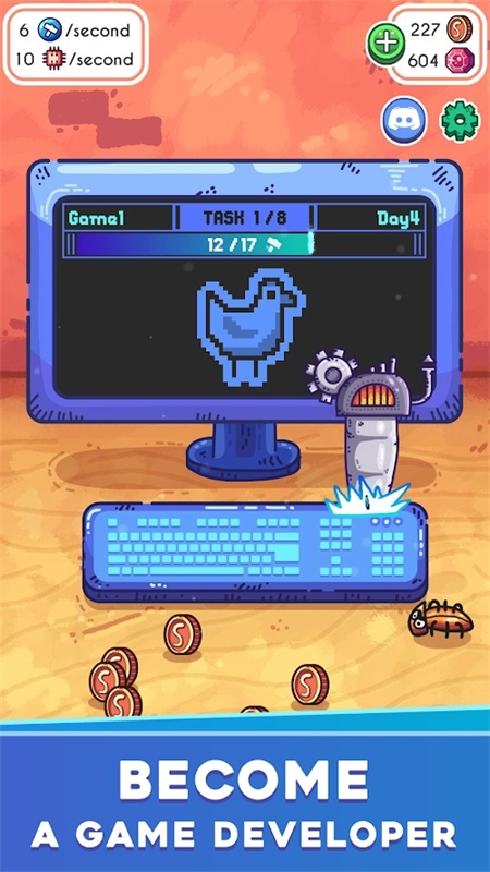 游戏开发大亨破解版无限金币 游戏开发大亨破解版无限金币