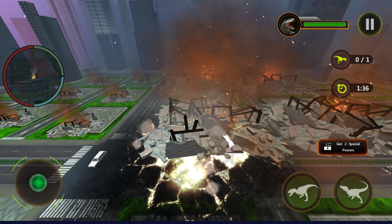 恐龙毁灭城市安卓版 恐龙毁灭城市安卓版