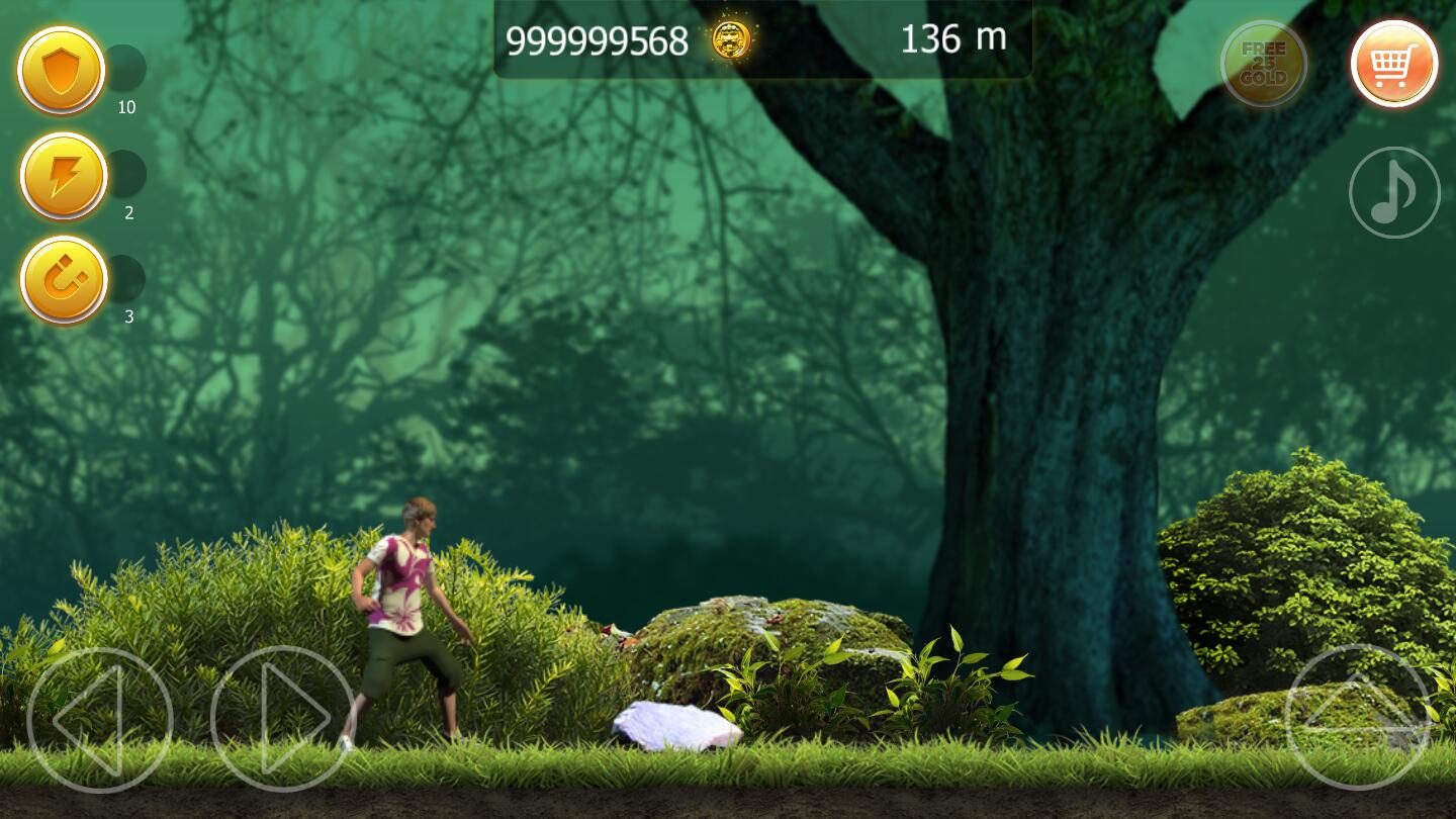 黄金奔跑无限金币版24内购破解版截图1