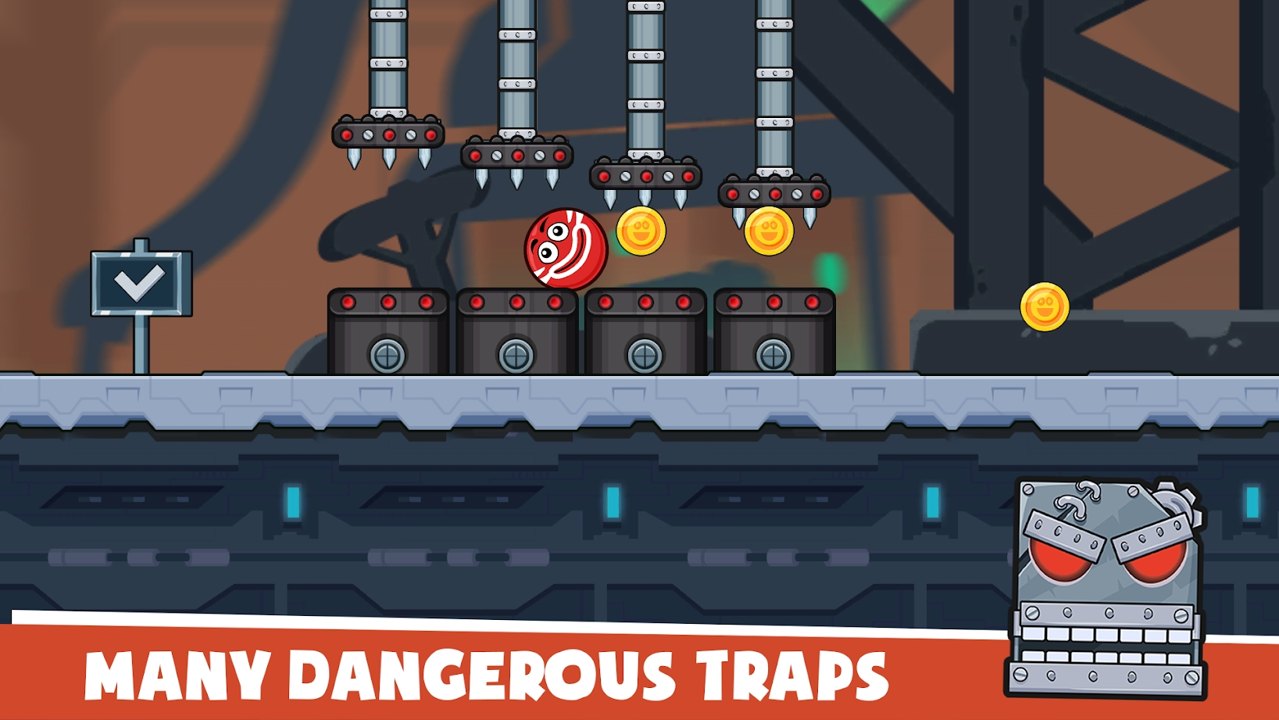 Red Ball 6(红色弹跳球6无限金币版)3.4无限生命版截图2