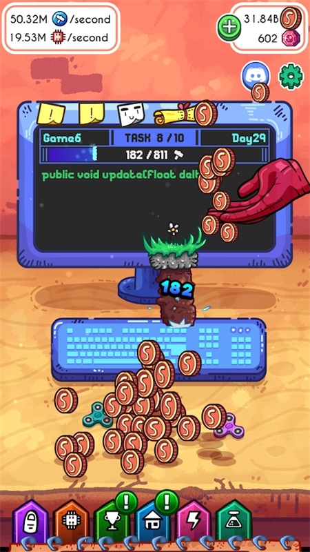 WorkIDLE(游戏开发大亨破解版无限金币)0.12.0内购版截图2