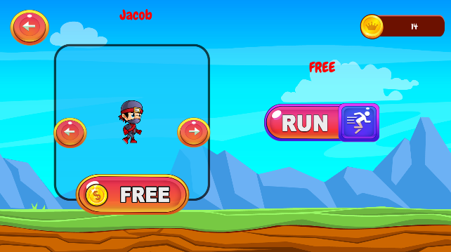 Ninja Samurai Runner 2(忍者武士跑酷2官方版)1.0最新版截图0