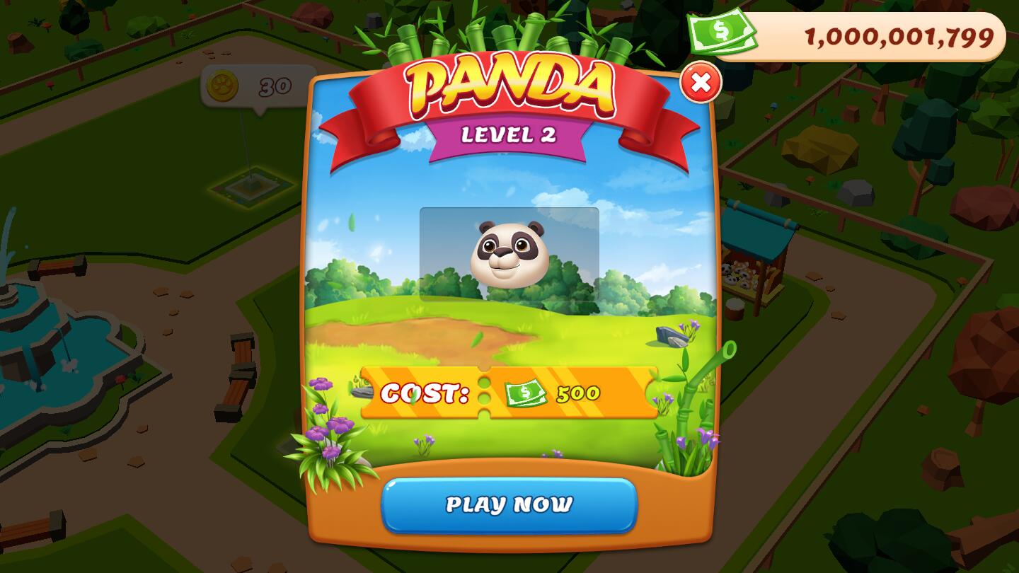 动物园瓷砖动物园规划师无限金币钞票破解版1.06.5038内购版截图0