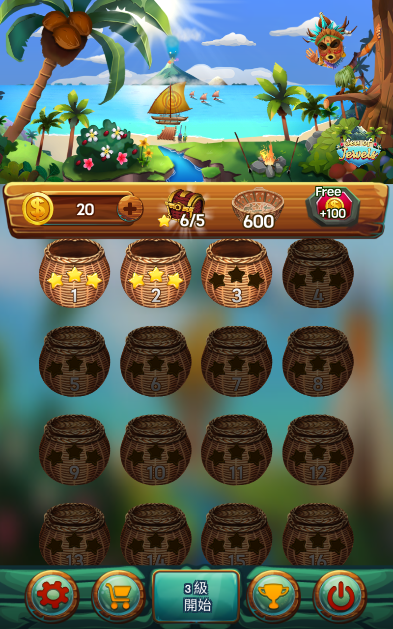 Sea Of Jewels(珠宝之海中文版)1.0.3最新版截图0