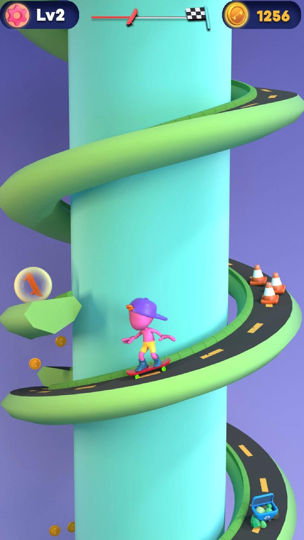 螺旋滑板官方版0.2最新版截图1