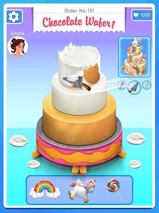 Cake Maker Bakery(蛋糕制作者无限金币版)0.8最新版截图0