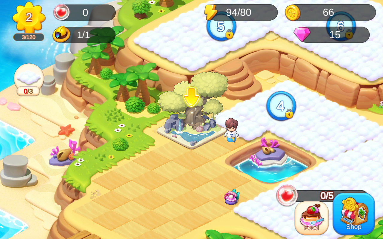 幻想岛合并游戏无限金币版1.0.1破解版截图1