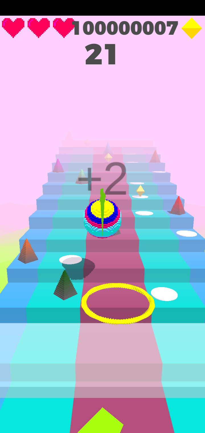 Ball Run(爬楼梯的球无限钻石版)2安卓版截图2