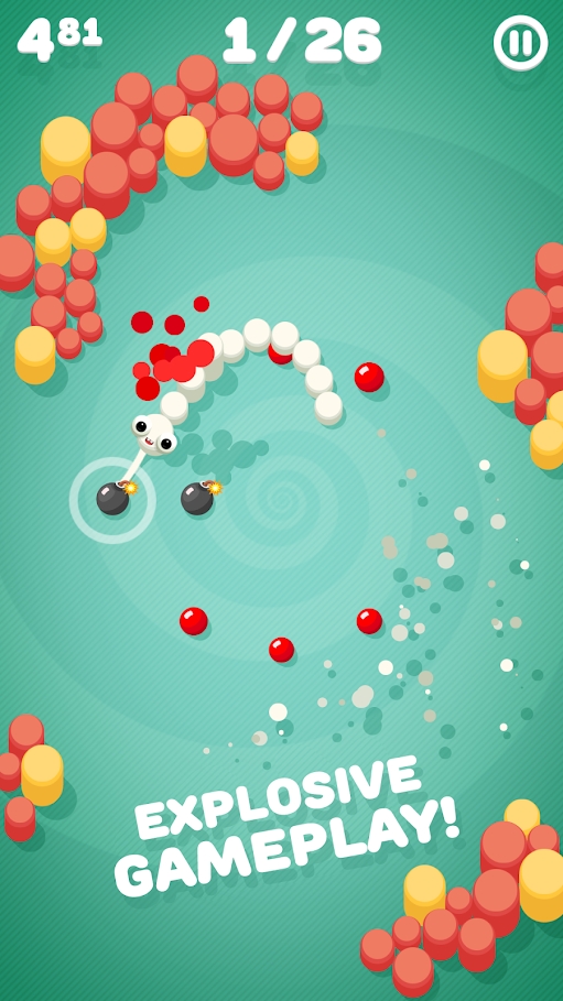 Snake on a String(绳子上的蛇破解版)1.5.0去广告版截图0