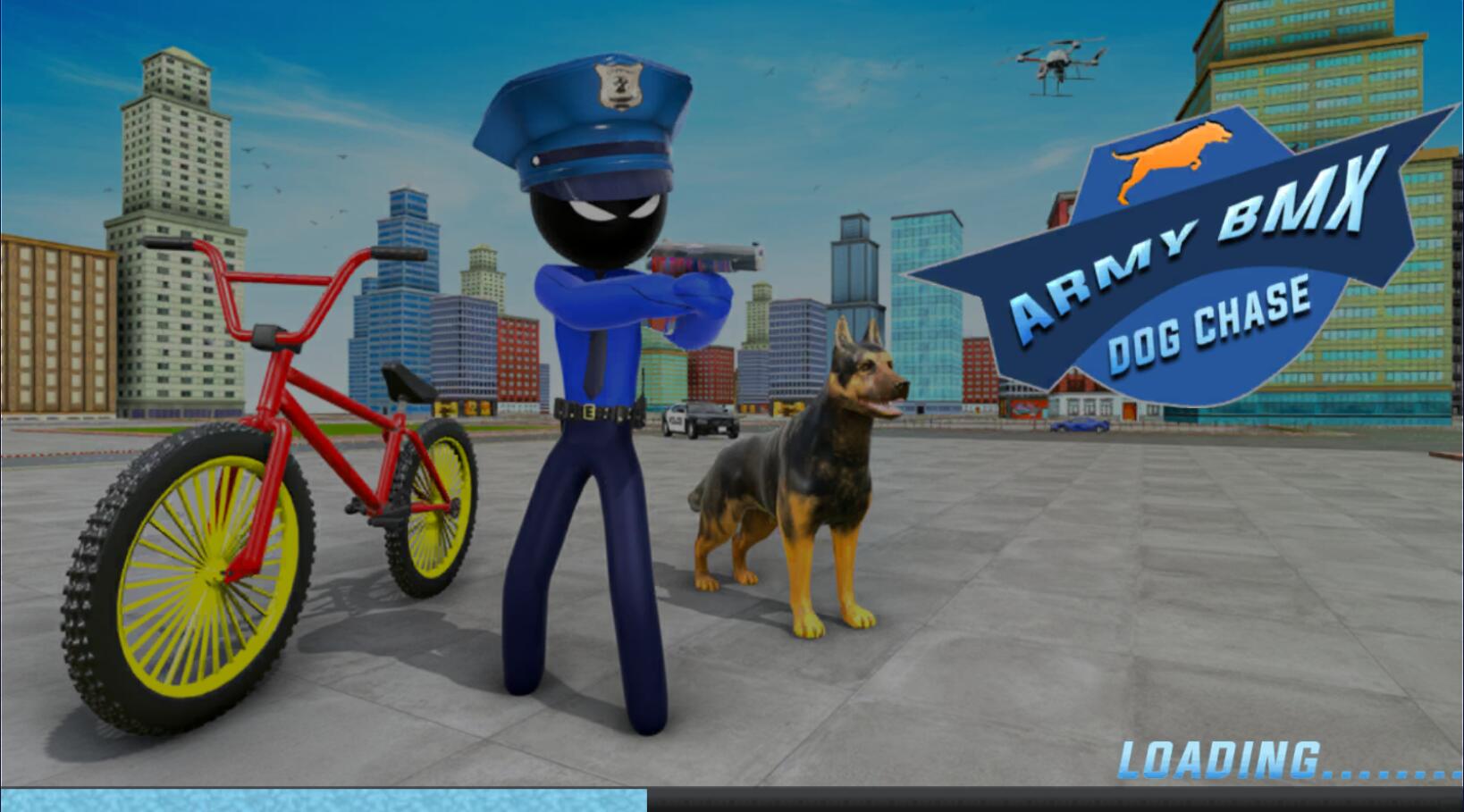 US Police Stickman Dog Chase(美国警犬追逐模拟最新版)1.0安卓版截图2